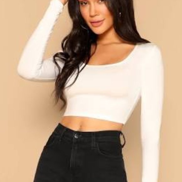 PacSun Tops - PAC SUN White Crop Top
